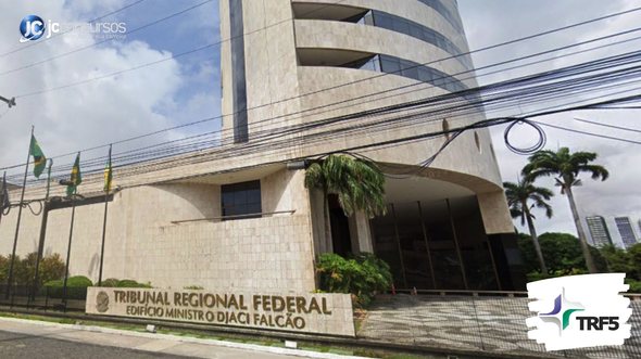 Concurso do TRF 5: prédio sede do Tribunal Regional Federal da 5ª Região, em Recife/PE - Google Street View