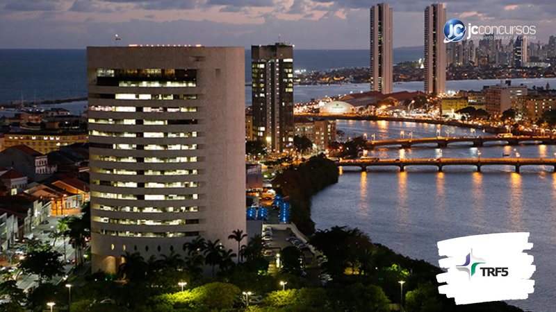 Concurso do TRF5: edifício-sede do órgão, no Recife