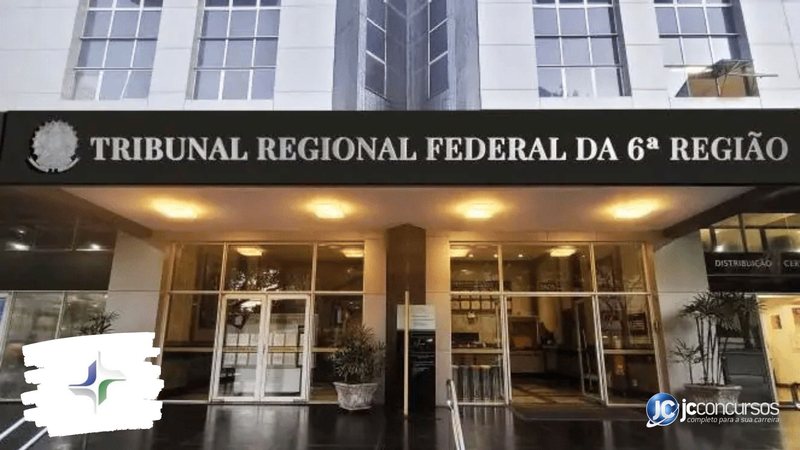 Concurso do TRF6: sede da Corte, em Belo Horizonte