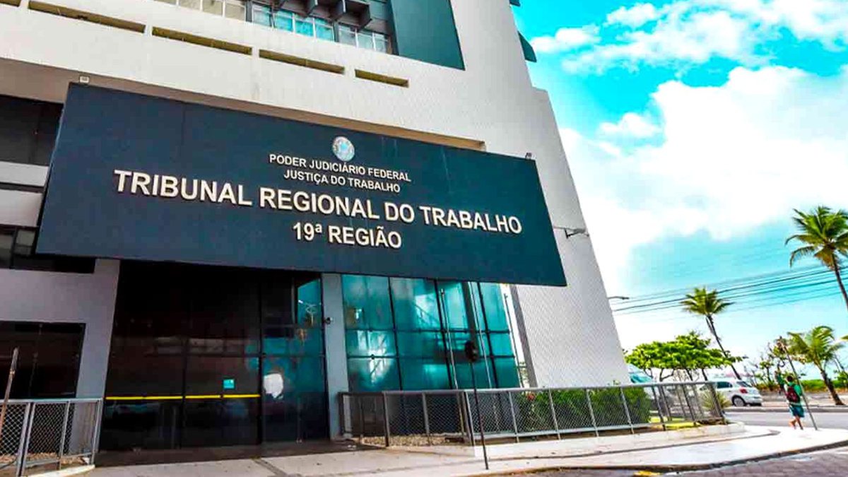 Concursos do TRT: prédio do TRT Alagoas, que está com inscrições abertas