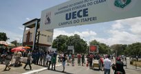 Concurso Uece: entrada de câmpus da Universidade Estadual do Ceará - Divulgação