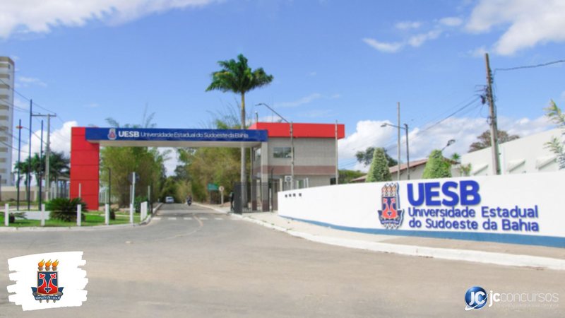 Processo seletivo da Uesb: entrada do campus de Vitória da Conquista