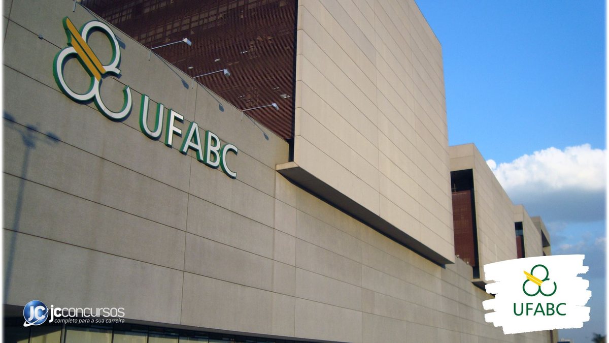 Concurso da UFABC: fachada de prédio da Universidade Federal do ABC