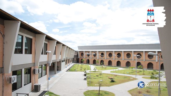 Concurso da Ufal: vista panorâmica do Campus do Sertão, em Delmiro Gouveia - Divulgação