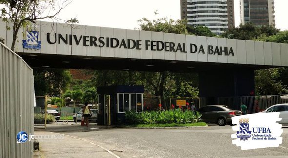 Concurso da UFBA: entrada de campus da Universidade Federal da Bahia, em Salvador - Foto: Divulgação