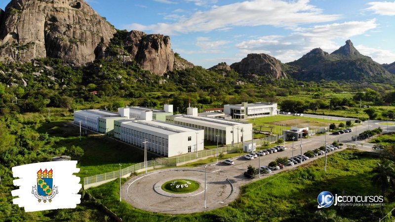 Concurso da UFC: vista panorâmica do Campus Quixadá