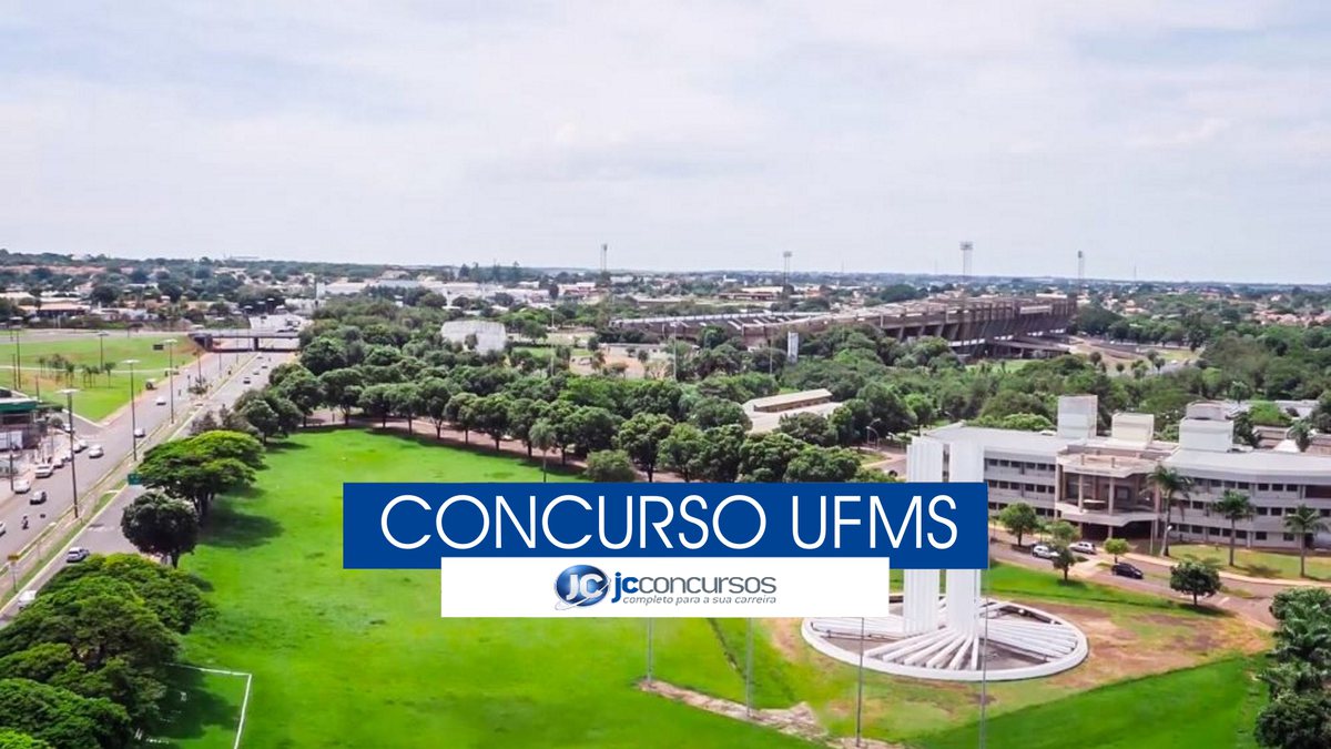 Concurso UFMS - campus da Universidade Federal de Mato Grosso do Sul
