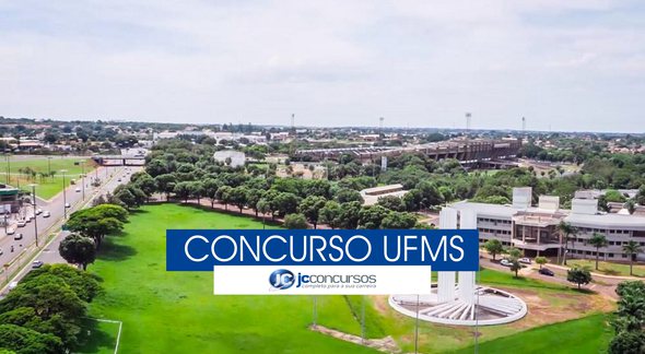 Concurso UFMS - campus da Universidade Federal de Mato Grosso do Sul - Divulgação