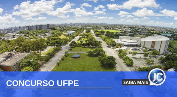 Concurso UFPE - câmpus da Universidade Federal de Pernambuco - Divulgação