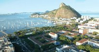 Concurso da UFRJ: vista aérea do campus da Praia Vermelha, na capital fluminense - Divulgação