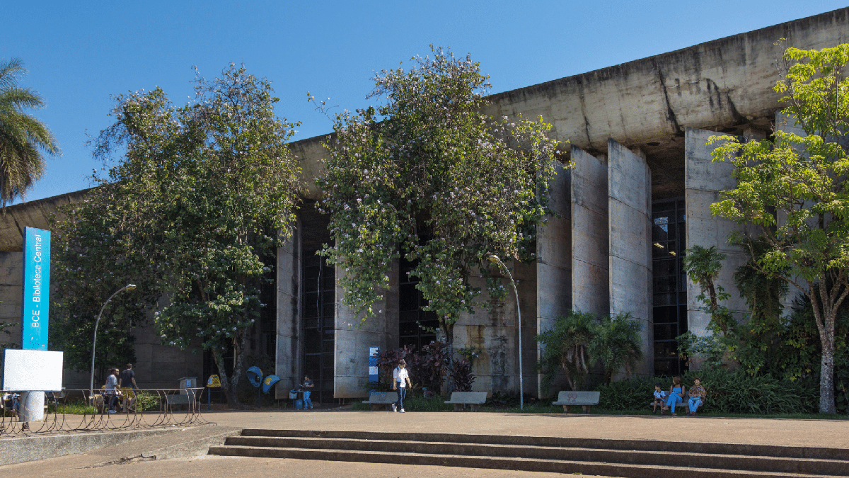 Concurso UnB: biblioteca central da Universidade de Brasília