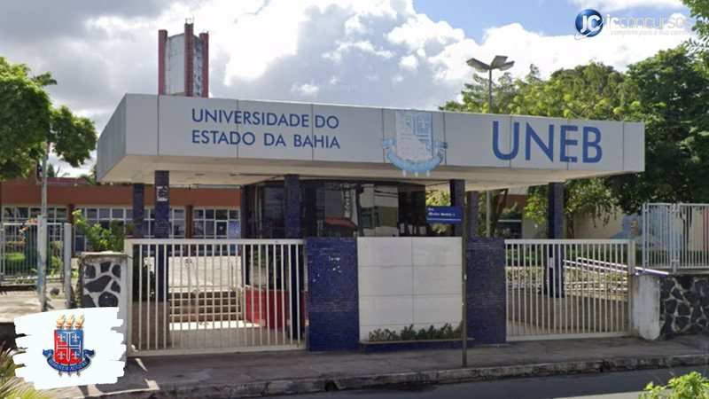 Concurso da UNEB: entrada da Universidade do Estado da Bahia - Google Street View