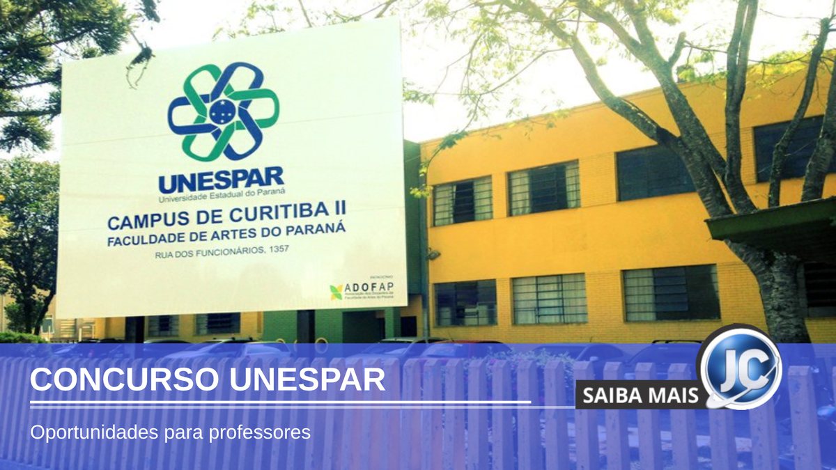 Concurso Unespar - sede do campus de Curitiba II