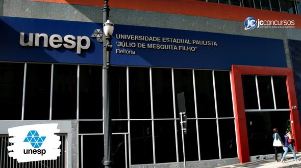 Concurso da Unesp: fachada do prédio da reitoria, na capital paulista - Foto: Divulgação