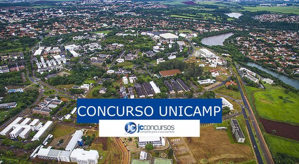 Concurso Unicamp: vista aérea - Divulgação