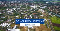Concurso Unicamp: vista aérea - Divulgação