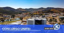Concurso Unifei - vista aérea de câmpus da universidade - Divulgação