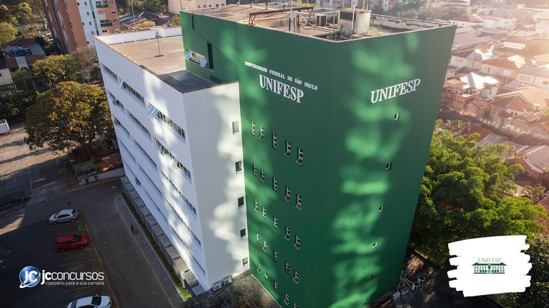 Concurso da Unifesp: edifício da Reitoria, na capital paulista