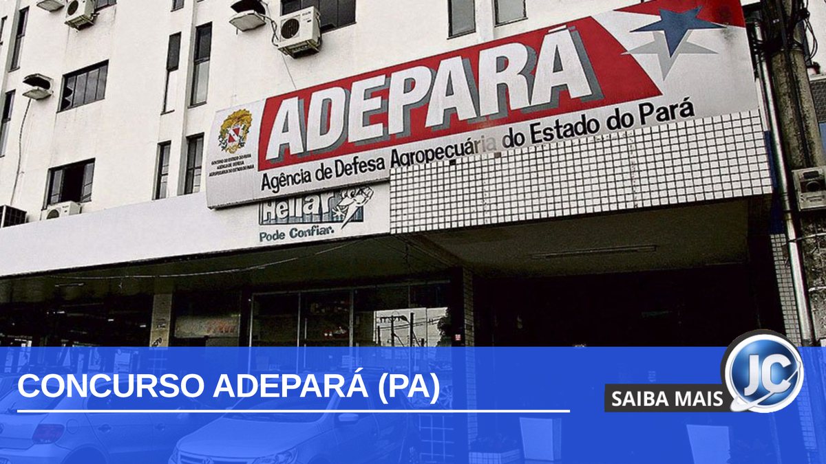 Concurso Adepará PA: fachada da instituição