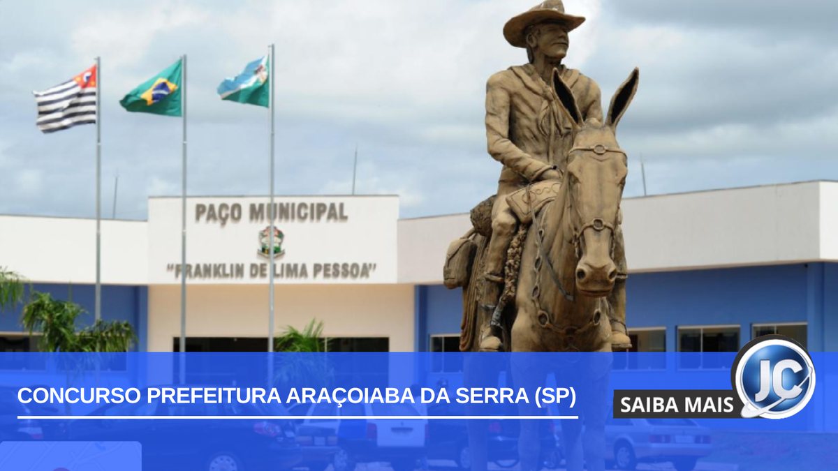 Concurso Prefeitura Araçoiaba da Serra SP para área da saúde