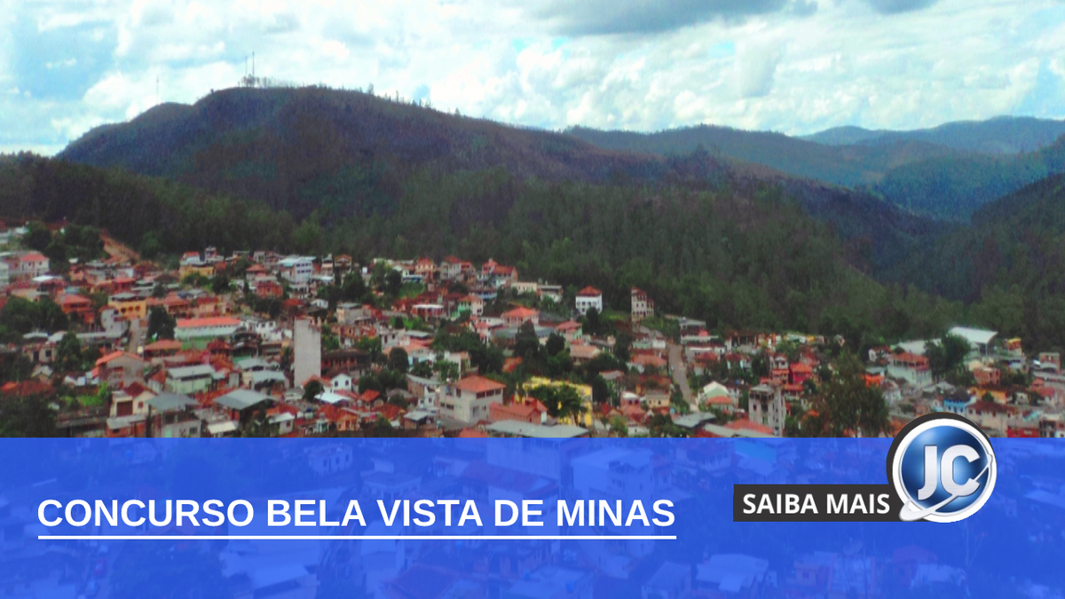 Vista da BR da 381 da cidade de Bela Vista de Minas