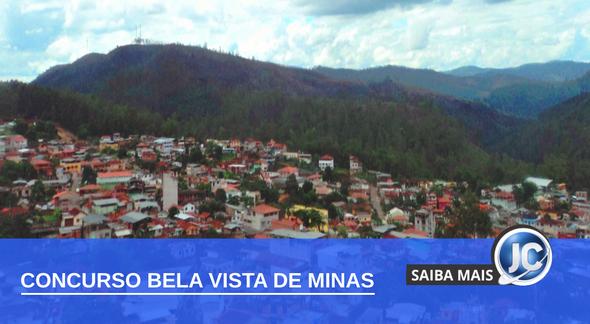 Vista da BR da 381 da cidade de Bela Vista de Minas - Divulgação Prefeitura