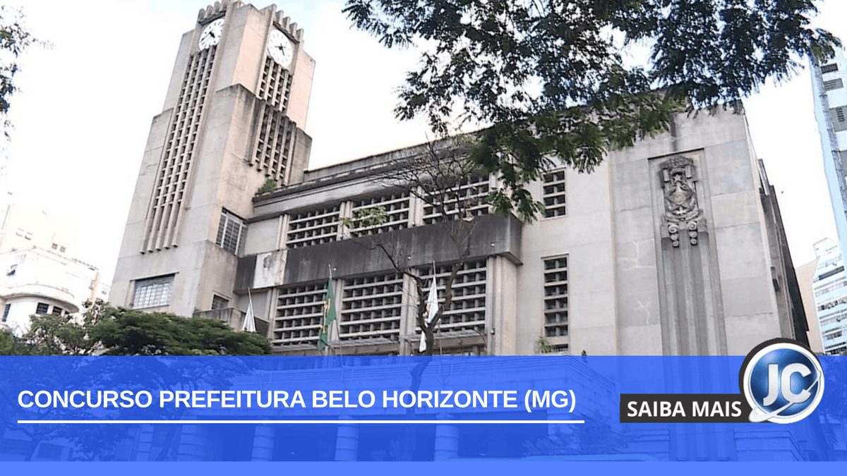 Concurso Prefeitura Belo Horizonte conta com 1084 vagas