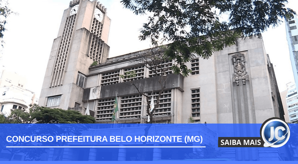 Concurso Prefeitura Belo Horizonte: fachada da prefeitura - Divulgação