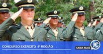 Concurso Exército 4 Região: soldados - Divulgação