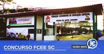 Concurso FCEE SC: Entrada FCEE SC - Divulgação