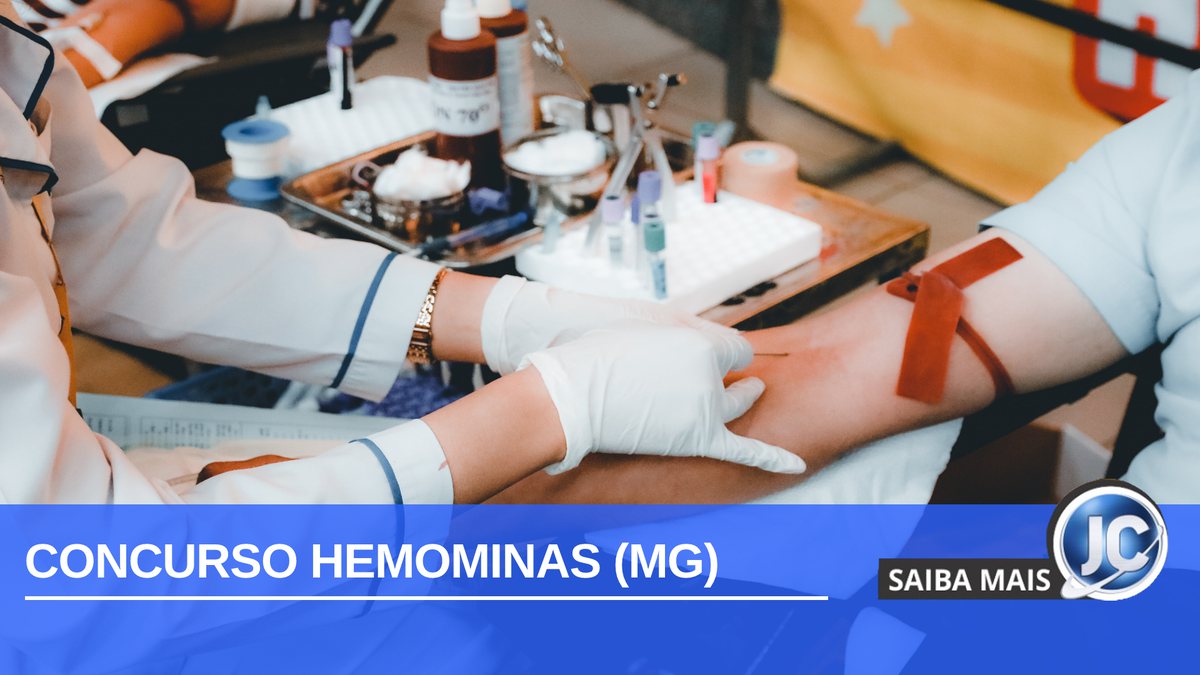 Concurso Hemominas MG: doação de sangue