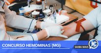 Concurso Hemominas MG: doação de sangue - Banco de imagens