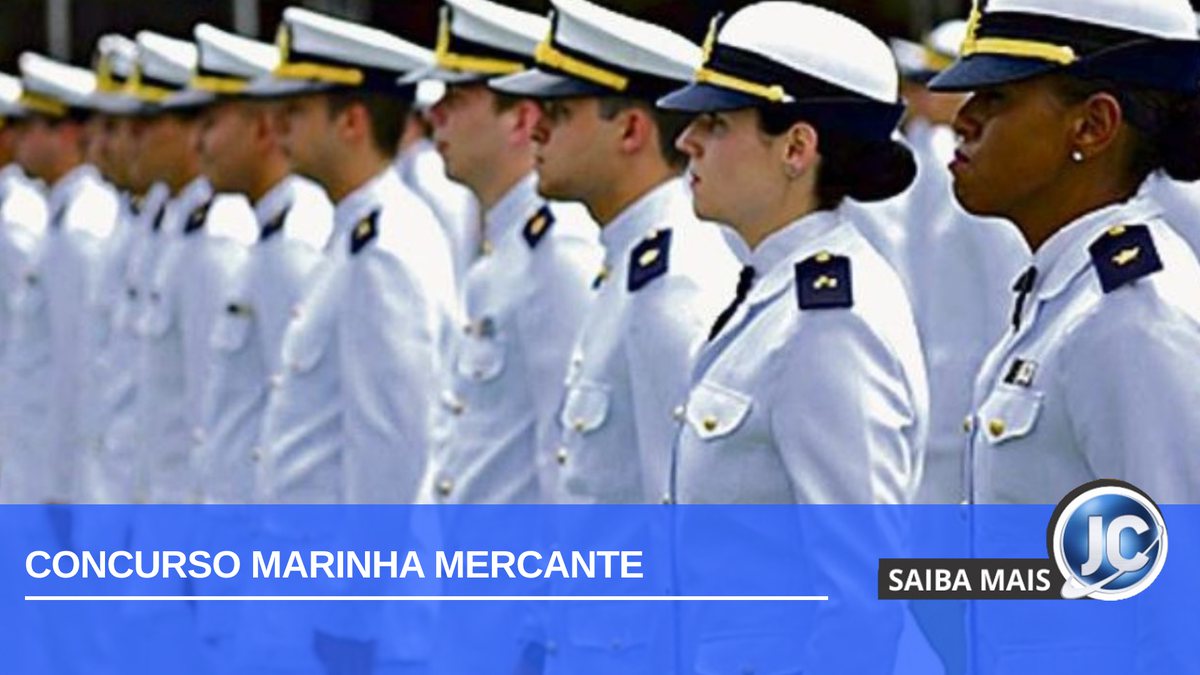 Concurso Marinha Mercante: oficiais na formatura