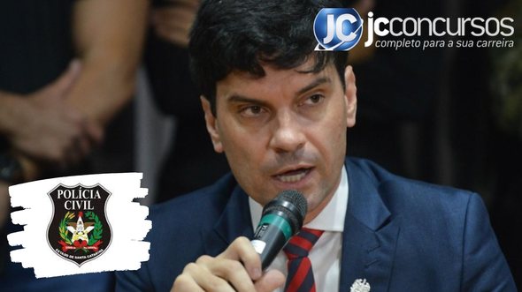 Delegado-Geral da PC SC, Ulisses Gabriel - Divulgação/PCSC