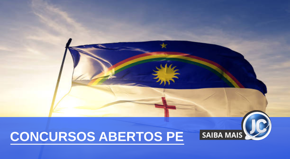 Concursos abertos PE: Bandeira de Pernambuco - Getty Images