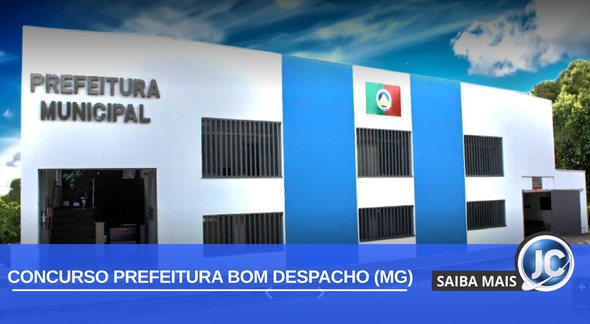 Concurso Prefeitura Bom Despacho MG: fachada da Prefeitura - Google