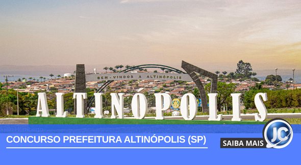 Concurso Prefeitura Altinópolis SP: entrada da cidade - Divulgação