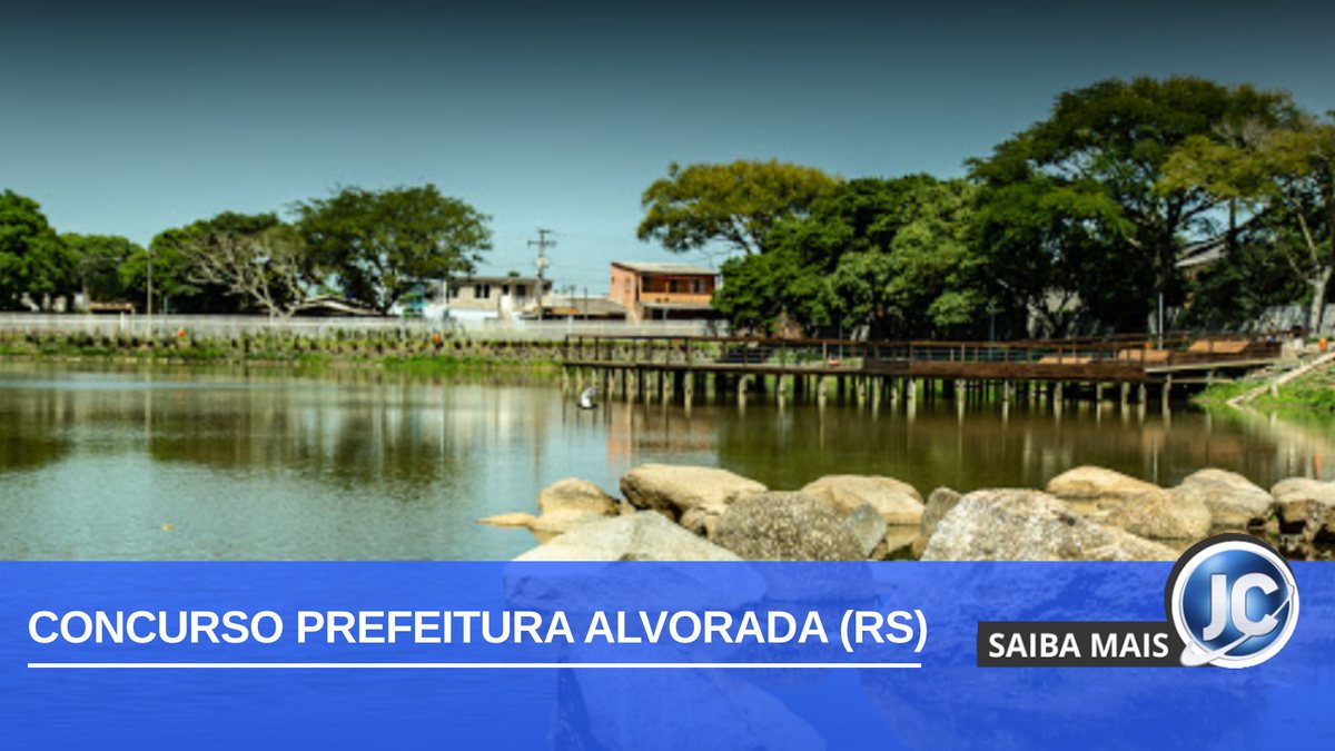 Concurso Prefeitura Alvorada RS: vista do Rio Gravataí