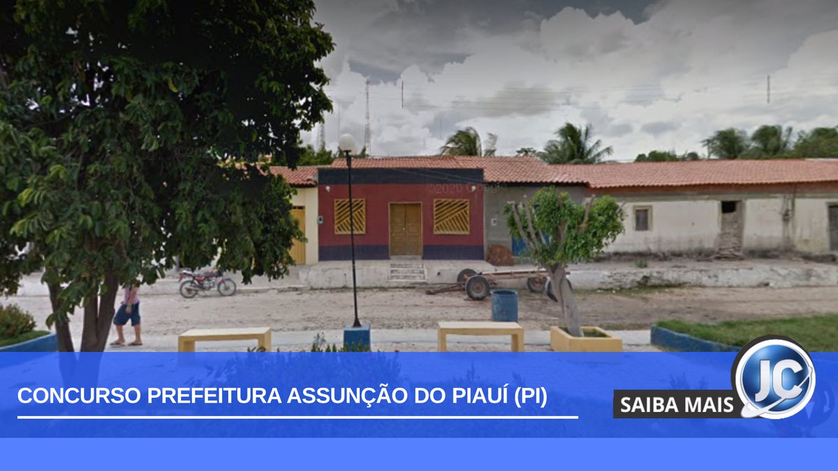 Concurso Prefeitura de Assunção do Piauí PI: fachada da prefeitura
