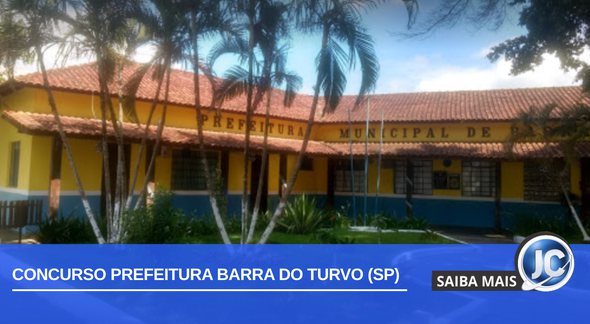 Concurso Barra do Turvo SP: fachada da Prefeitura - Google