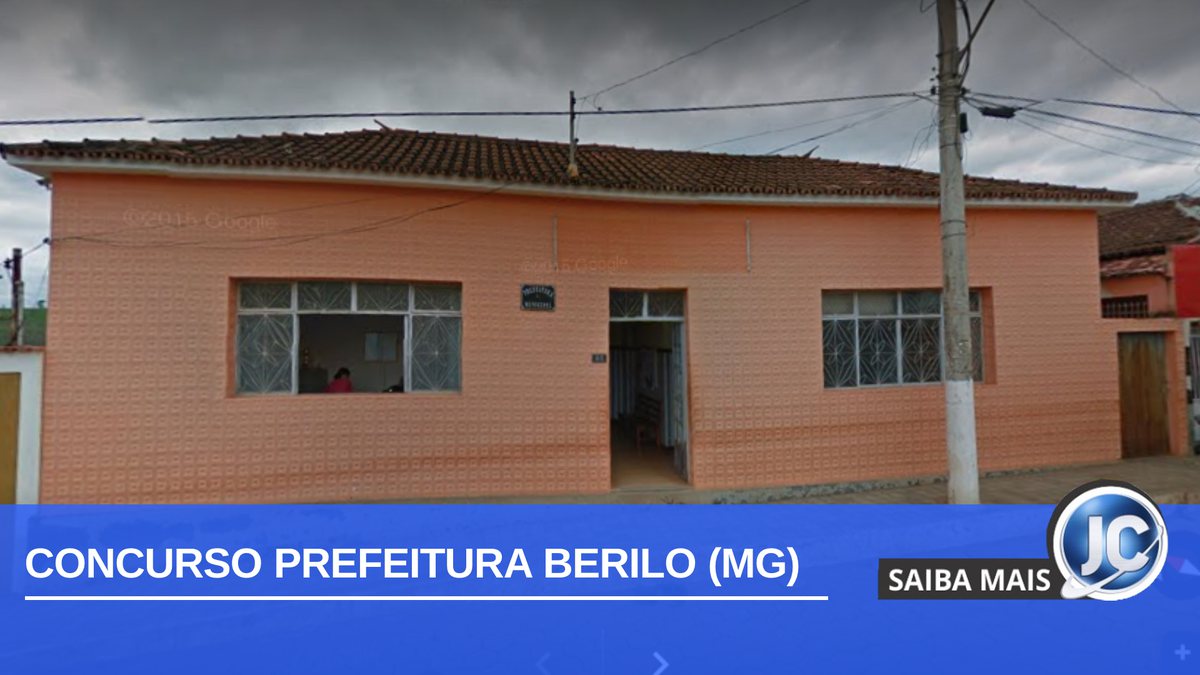 Concurso Prefeitura Berilo: imagem da sede do órgão