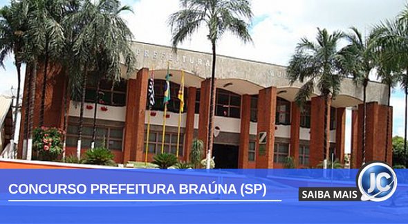 Concurso Prefeitura Braúna SP: sede da Câmara Municipal - Divulgação