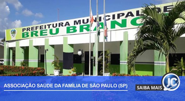 Concurso Prefeitura Breu Branco PA: fachada do Paço Municipal - Divulgação