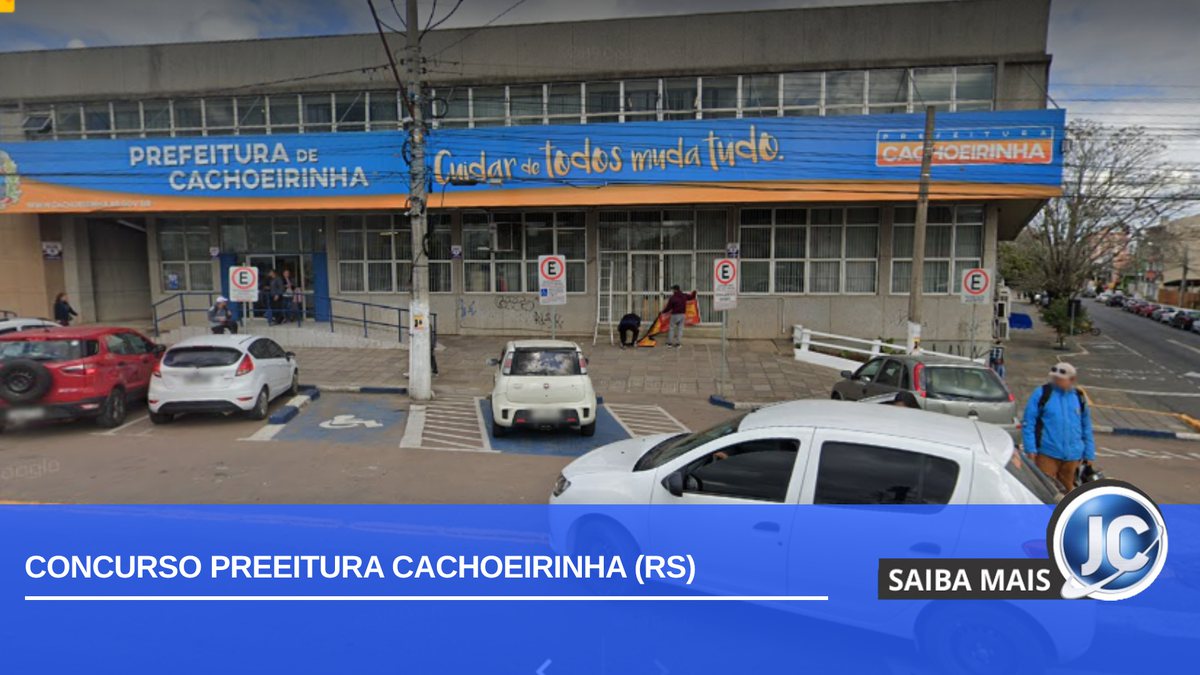 Concurso Prefeitura Cachoeirinha RS: fachada da Prefeitura