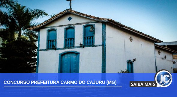 Concurso Prefeitura de Carmo do Cajuru: edital para 102 vagas - Divulgacão