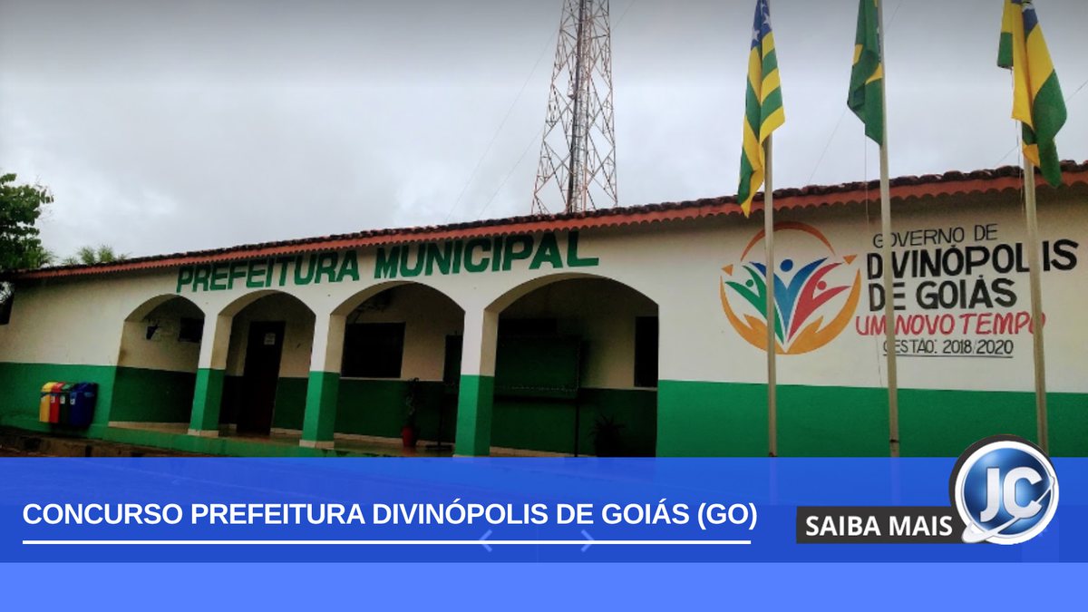 Concurso Prefeitura Divinópolis de Goiás GO: edital com 72 vagas.