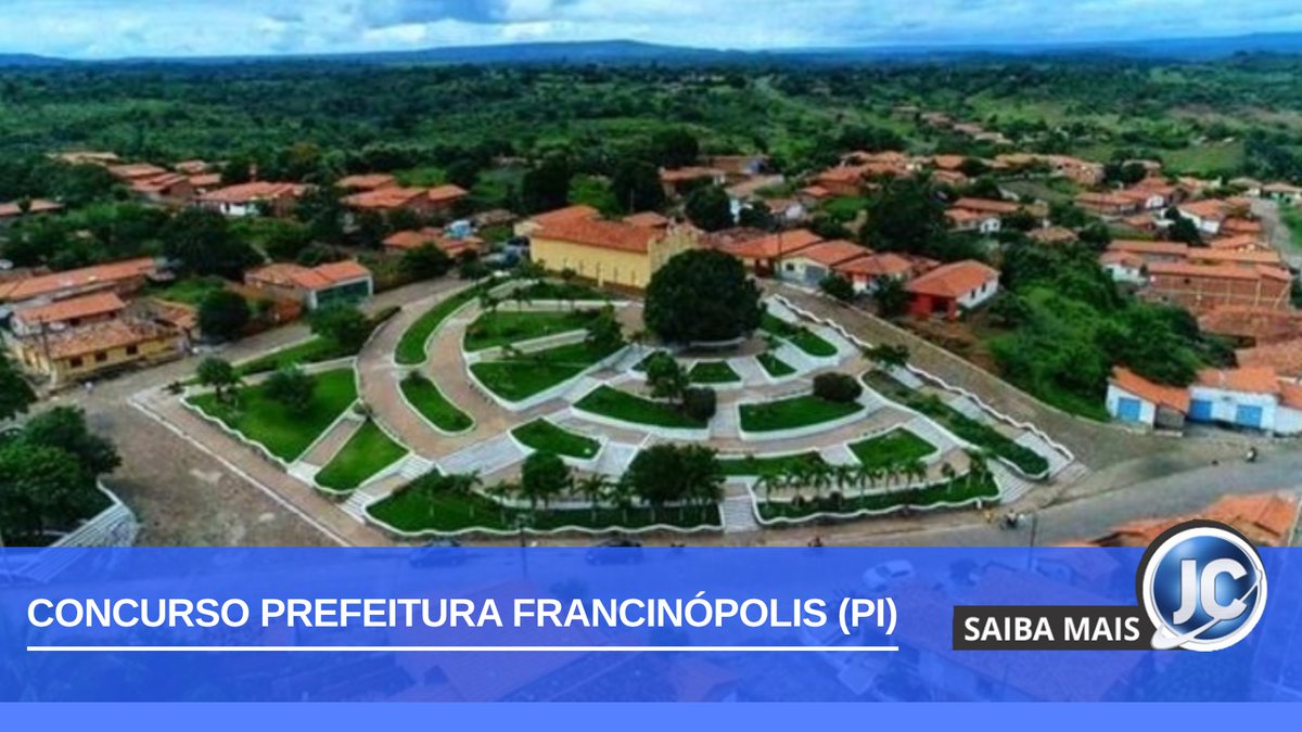 Concurso Prefeitura Francinópolis PI: edital com 18 vagas para professor