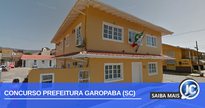 Concurso Prefeitura Garopaba SC: fachada da prefeitura - Google