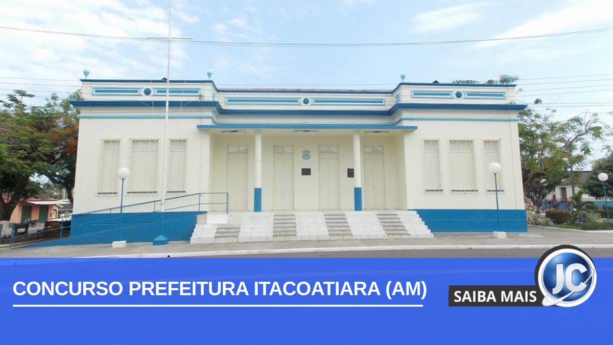 Concurso prefeitura Itacoatiara: fachada da prefeitura