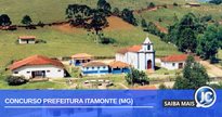 Concurso Prefeitura Itamonte MG: imagem do centro da cidade - Divulgação